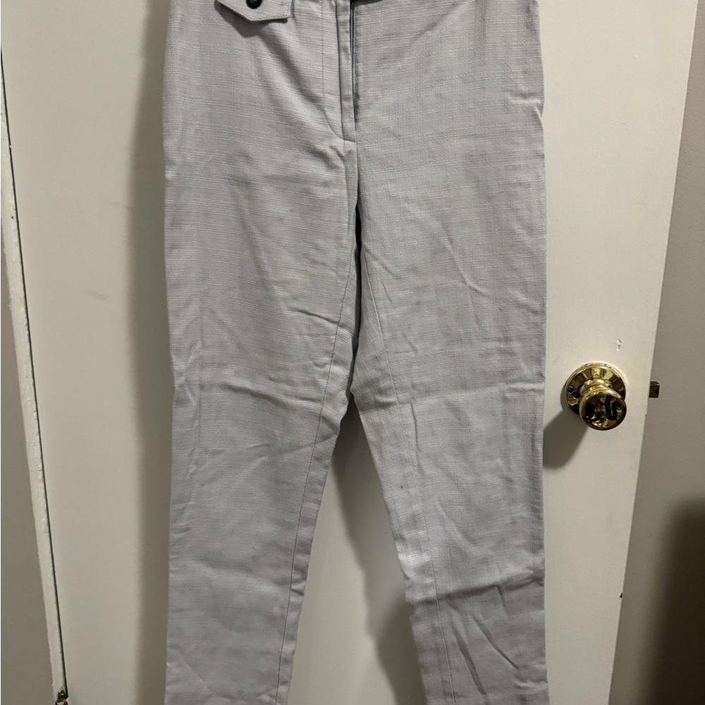 Anthropologie Essential Slim Pants size 0 blue-gray